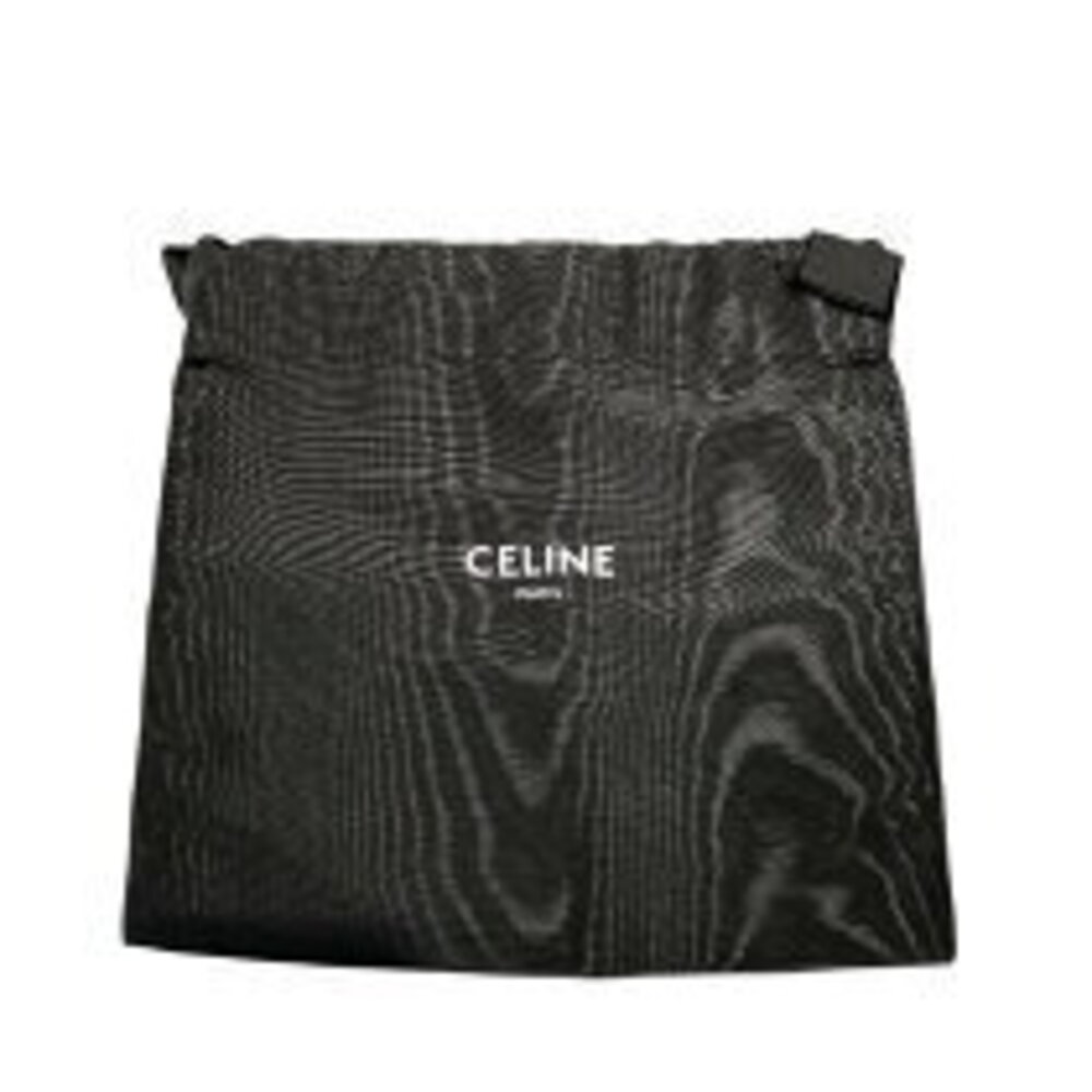 Celine Besas Triomphe Brown Canvas Shoulder Bag - Picture 7 of 7